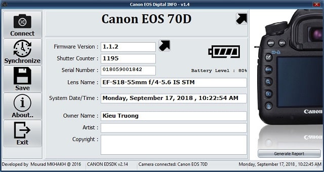 phần mềm check shot Canon (1)